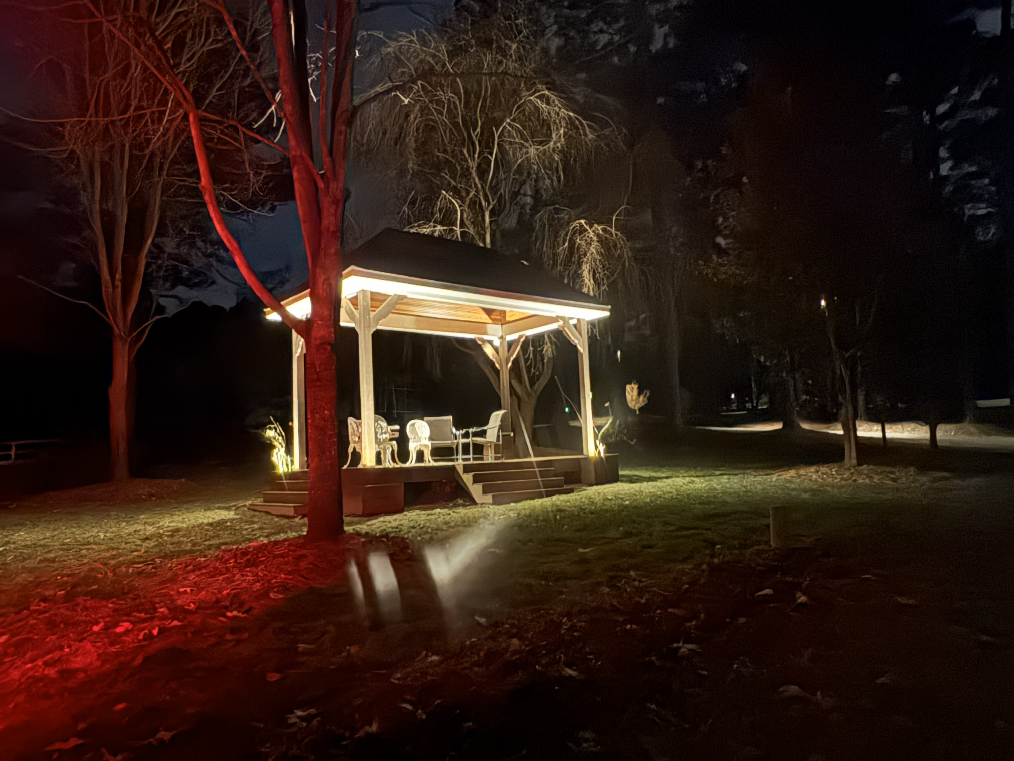 Gazebo lighting